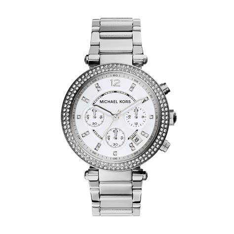 michael kors uhr sawyer silber